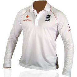 Adidas Test Long Sleeve Cricket Shirt