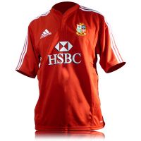 adidas british lions rugby short sleeve t shirt
