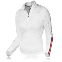 adidas lady response 1/2 zip run top