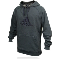 adidas essential logo hooded leisure top