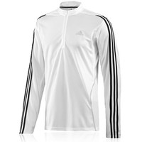 Adidas Response DS Long Sleeve Half Zip Running Top