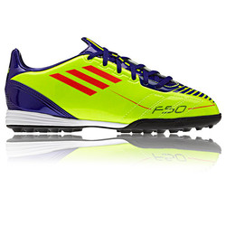 Adidas Junior F10 TRX Astro Turf Football Boots