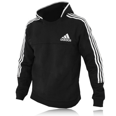 Adidas Essential 3 Stripe Hooded Top picture 1