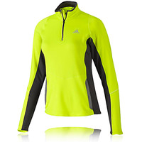 Adidas Lady adiVIZ Half Zip Long Sleeve Running Top