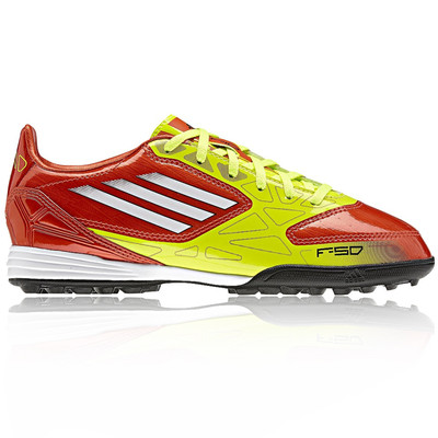Adidas Junior F10 TRX Astro Turf Football Boots picture 1