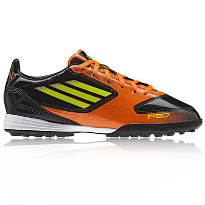 Adidas Junior F10 TRX Astro Turf Football Boots picture 1