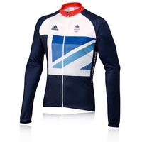 Adidas Team GB Long Sleeve Cycling Jacket