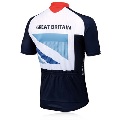 Adidas Team GB Short Sleeve Half-Zip Cycling T-Shirt picture 2