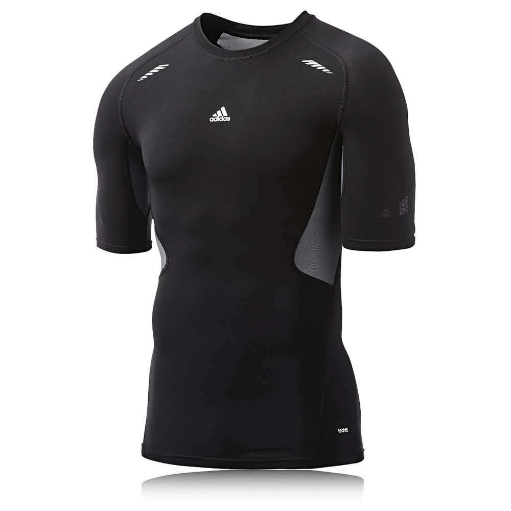 Adidas TechFit Preparation Compression Short Sleeve TShirt