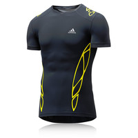 Adidas Adizero Sprint Web Compression Short Sleeve T-Shirt