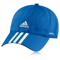 Adidas 365 ClimaLite 3 Stripe Running Cap