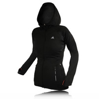 Adidas Lady Climawarm Full Zip Hooded Top