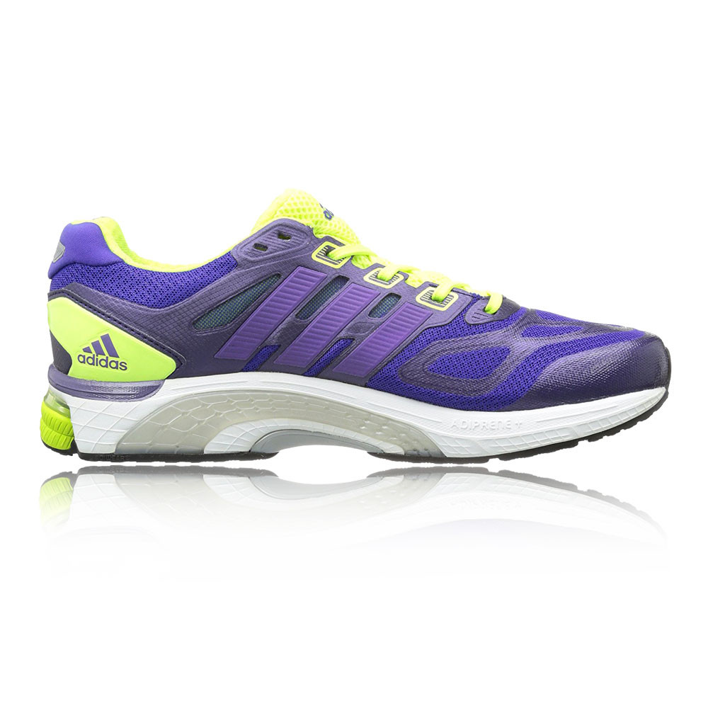 purple adidas running shoes