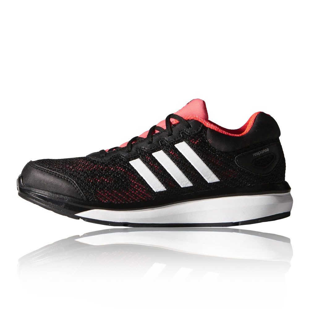 Adidas Response Junior Black Cushion Road Running Training Sport Shoes Sneakers eBay