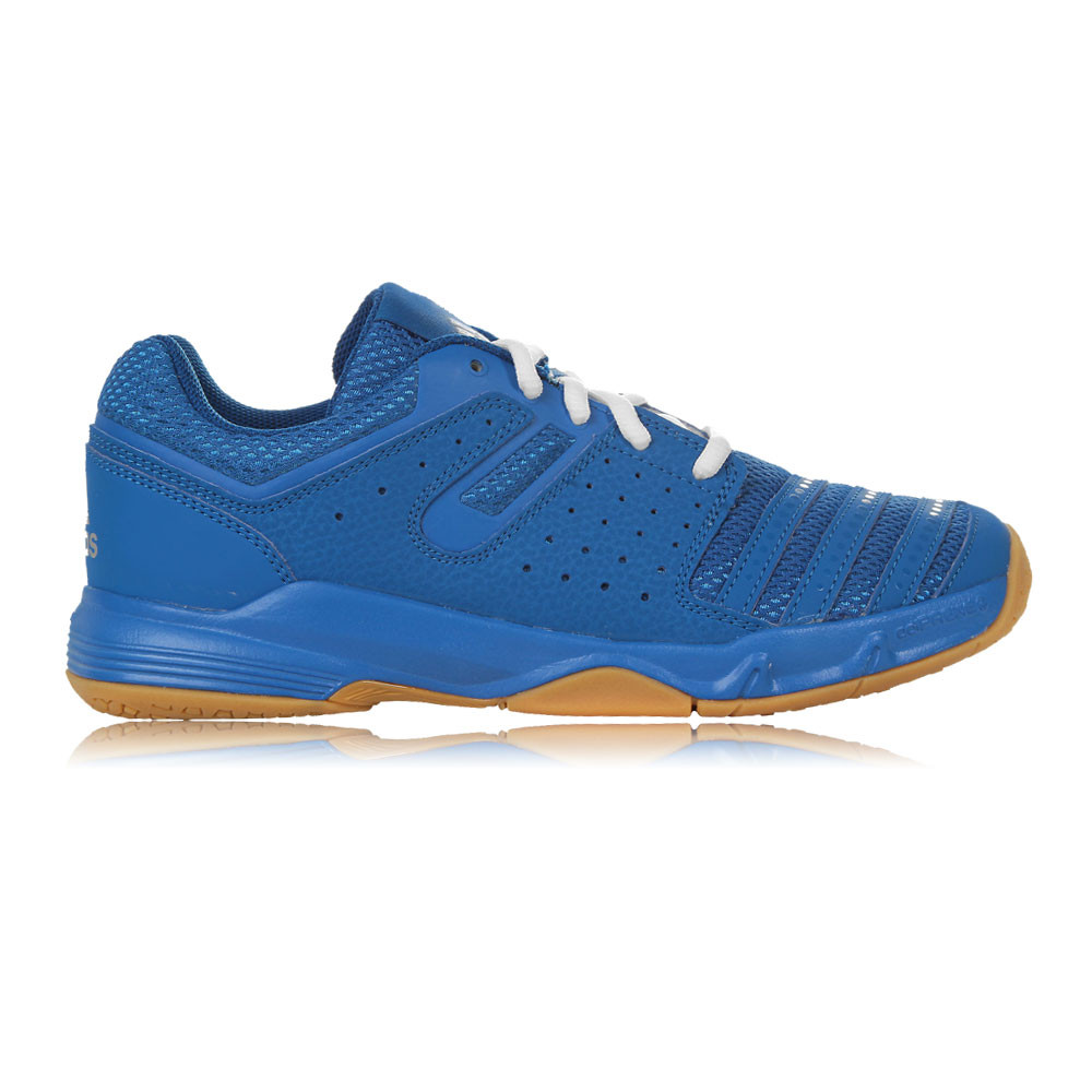 Adidas Stabil Junior Blue Court Indoor Squash Handball Sports Shoes