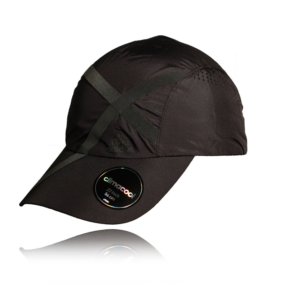 Adidas Studio Mens Womens Black Climacool Sports Baseball Cap Summer