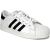 Adidas Junior Sstar II Metal Leather Leisure Shoe.