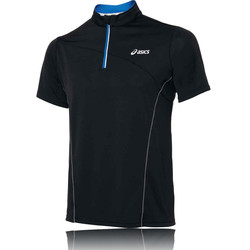 ASICS Level 3 Half Zip Short Sleeve Running T-Shirt