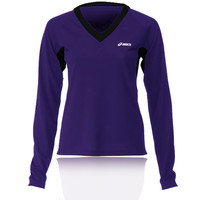 asics lady eikoku long sleeve running top