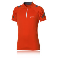 ASICS Half-Zip Short Sleeve T-Shirt