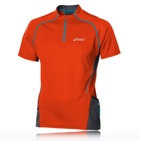 ASICS TRAIL Short Sleeve Half-Zip T-Shirt
