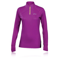 ASICS LADY FUJI Half-Zip Long Sleeve Running Top