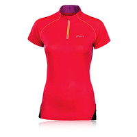 ASICS LADY FUJI Half-Zip Short Sleeve T-Shirt