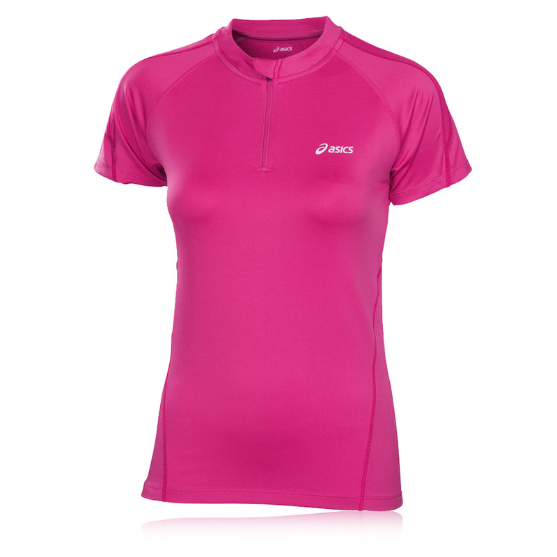 ASICS VESTA Women's HalfZip Short Sleeve Running TShirt