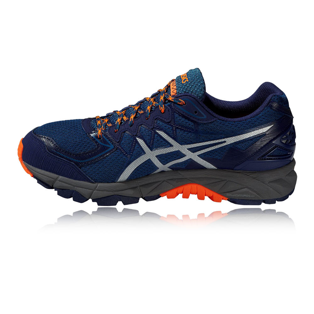 ASICS Gel Fujitrabuco 4 Homme Orange Bleu Trail Running