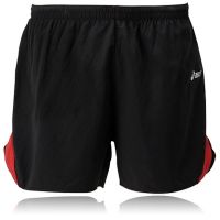 asics square cut running shorts