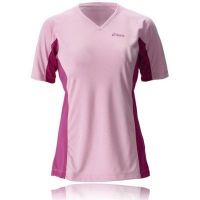 asics lady breathable short sleeve t-shirt