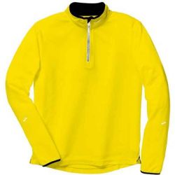 Brooks Nightlife Hi Viz Podium LS 12 Zip Top