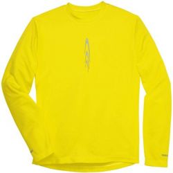 Brooks Breathable LS Hi Viz Nightlife Top