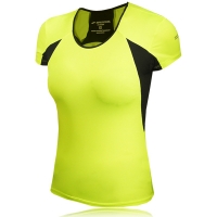 brooks lady nightlife equilibrium short sleeve t-shirt
