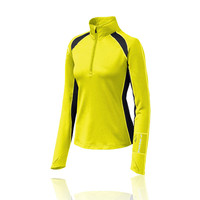 Brooks Lady Nightlife Infiniti Half Zip Running Top