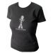 Footie Chick Lady Diamante T-Shirt