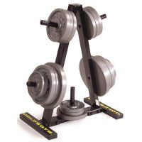 golds gym weight plate tree