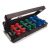 Golds Gym Neoprene hexagonal dumbell set with carry case - 6kg