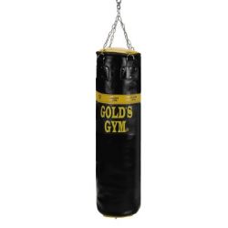 Golds Gym 4ft Leather Punch Bag