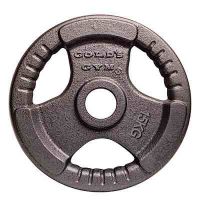 golds gym 15kg olympic ez grip hammertone plate