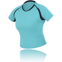 gore lady running wear air t-shirt