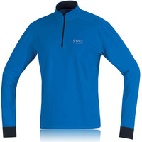 gore bikewear path iii 1/2 zip long sleeve top