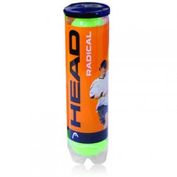 Head Radical Tennis Balls - 4 balls