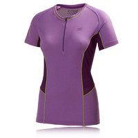 Helly Hansen Lady Pace 1/2 Zip Short Sleeve Top
