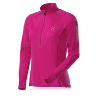 Haglofs Lady Puls Q Half-Zip Long Sleeve Running Top