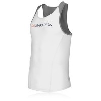 K-Swiss Marathon Reflect Print Singlet Running Vest