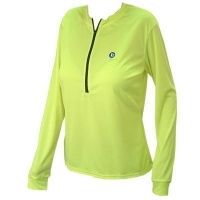 lite sports lady super dry 1/2 zip long sleeve top