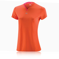 Mizuno Lady Drylite V-Neck Short Sleeve T-Shirt