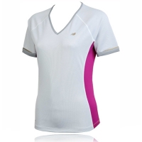 new balance lady short sleeve loose fit t-shirt