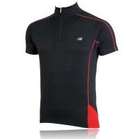 New Balance Short Sleeve Half Zip T-Shirt